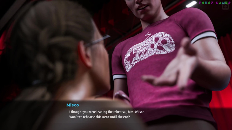 Porny Games: Milf de Sunville par L7team - creampie anal à l’auditorium, sexe pendant...
