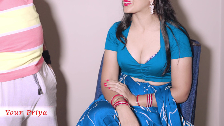 Your Priya: Hot Stepmom Priya Romance After Caught Showing Boobs to Her...