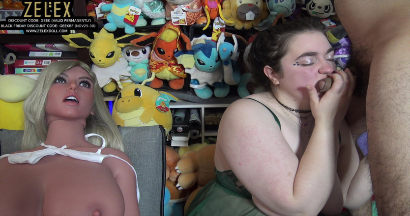 LustfulGeeks: Zelex Doll Threesome