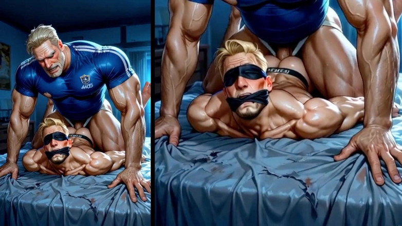 Real narrated fantasy Hentai: Coach Walter Fucked the Quarterback and the Director in the...
