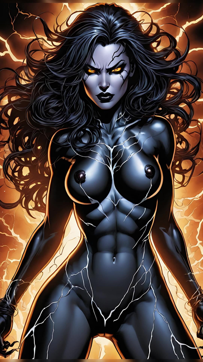 LustRender: Оголена umbra shock lightning tendrils
