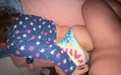 My Stepdaughter Swallows My Cum Without Excuses