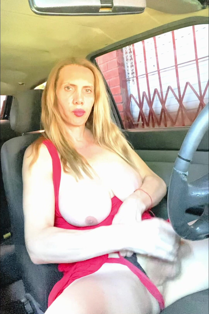 Devil_trans_sami: 在车里抚摸自己