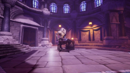 Wraith ward: Vârcolac fute Elf de Noapte pe o masă
