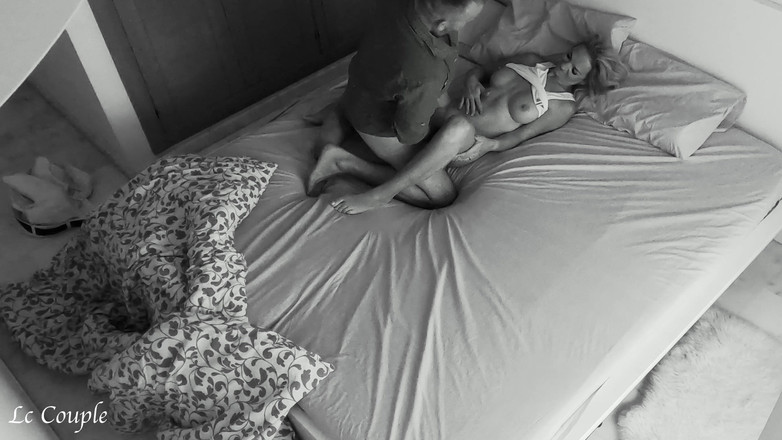 LC couple: Night Vision Cam Recorded How Stepbrother Visited Stepdaugther Bedroom Late...