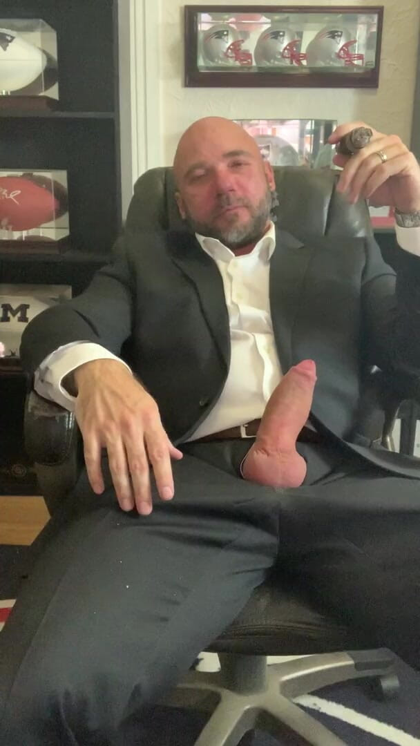 MasculineJason - Jason Collins: Cigar, Suit, JOI, Masturbation!