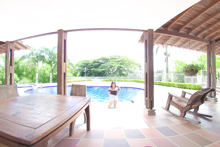 VR Latina: My First Anal