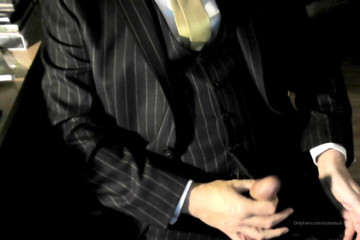 SuitedSub: Messing up a pinstripe...