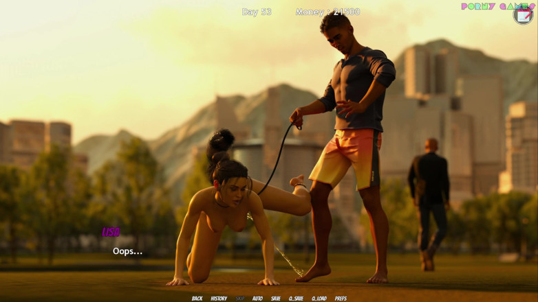 Porny Games: Lisa Totaal onderzoek! door Dragofinder Studio - Shame Walk Home 21