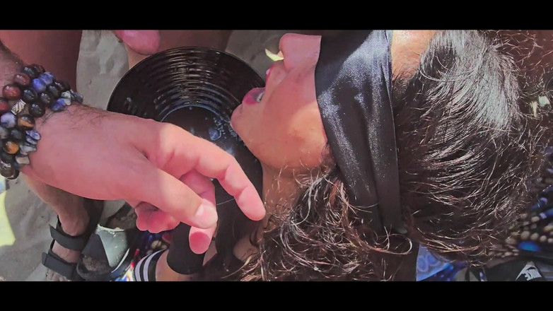 NubeBukkake: Áo phông I Love Gangbang Bukkake Beach