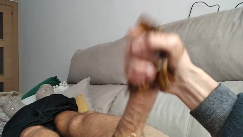 Elvissc: Pig Boy Jerks off Big Dick Very Dirty with Hot...