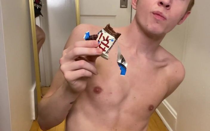 Ghost Cams: Whats Better Than Protein Bars and Fat Dick? Bar protein...