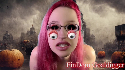 FinDom Goaldigger: Halloween income slave transformation