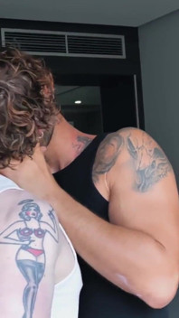 Axel Two: Christian on His Knees