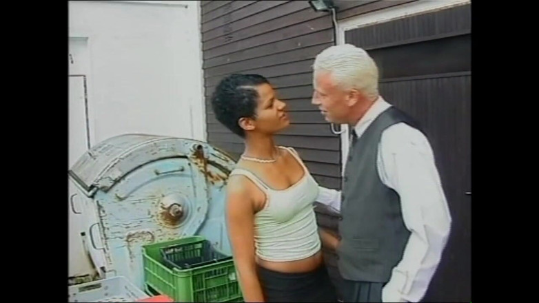 MILF still slut: Young Ebony Girl Fucked in the Back Bar and Cummed...
