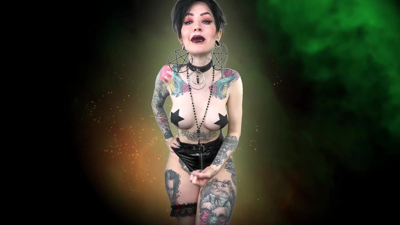 Baal Eldritch: 为你哥特式女神服务 - 古纳，古恩，万圣节，哥特，黑嘴唇