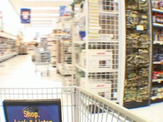 Outdoor pervs: POV grocery store pickup &amp; fuck