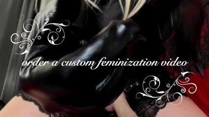 Mistress Hotwife Venus: Blonde GF feminizes you, sissy transformation - strap-on fuck fantasy