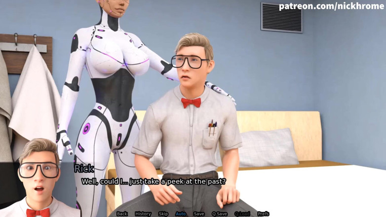 Visual Novels: Sexbot - sexy milfka si honí v mém pokoji