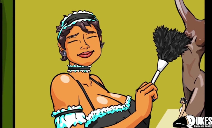 Dukes Hardcore Honeys: Tombul latin ev hanımı patronunu sikiyor bölüm 2