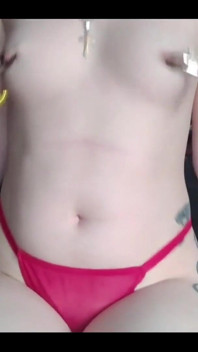 5 Minute Video Being Rough with My Nipples.