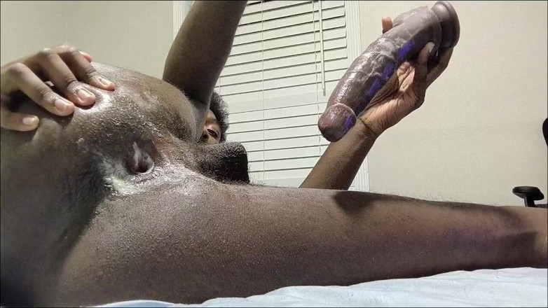 DaBlackFemboy: Adicto a bbc consolador cremosos orgasmos