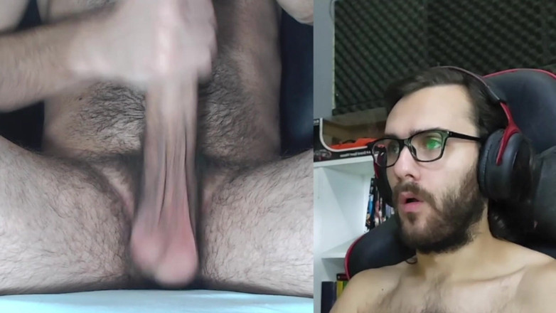 LapijARG: Masturbace s velkým penisem 4 minuty, podívejte se na tvář rozkoše