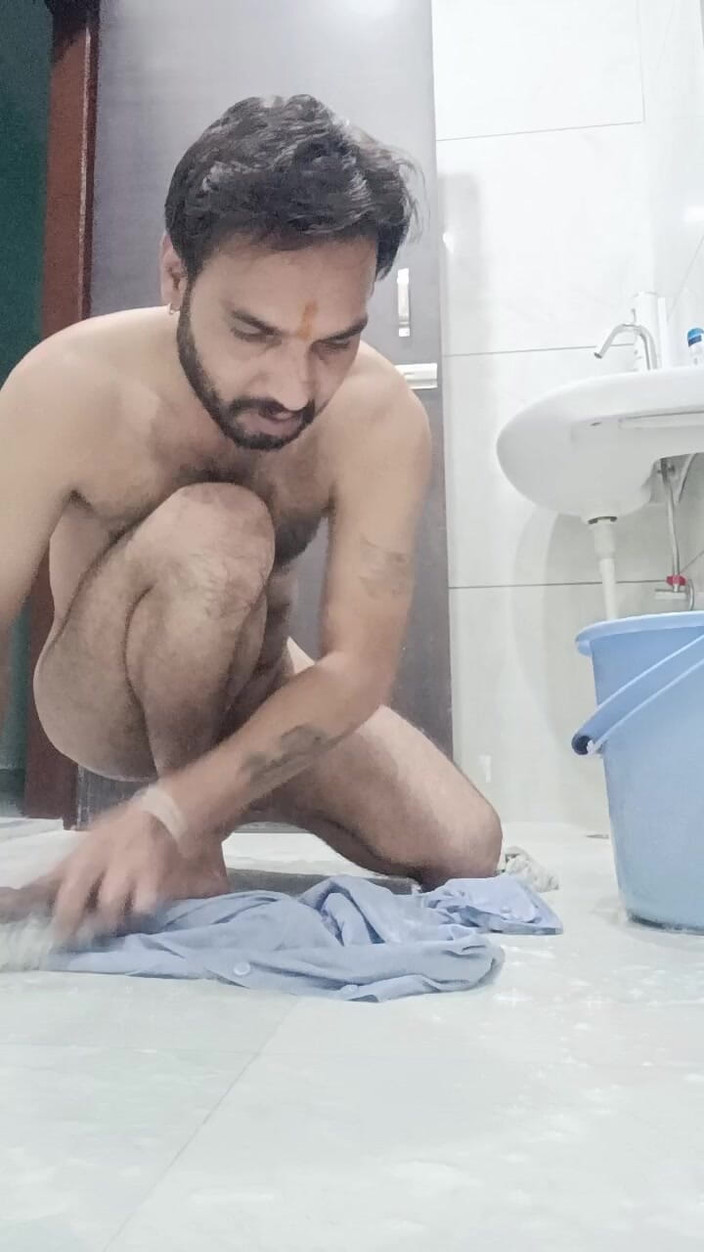 Rajasthani-old-lover: Vater genießt masturbation und spermaladung mit mir