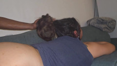 Real homemade BBW BBC porn: BBC mě ohýbá Přes pohovku šukání mých tvrdých a hlubokých úžasných orgasmů
