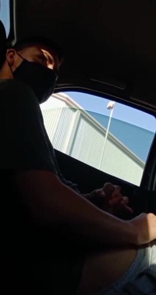 The backyard bastard: Stor kuk som lär henne i en uber som pumpar...