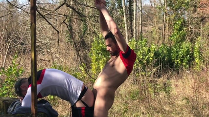 BAD BOYS FUCKERS FROM FRANCE: Yougn badboy fucked outdoor by Koldo Goran