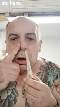Sls-frank I Pull a Condom Through My Nose and Take It Out of My Mouth.