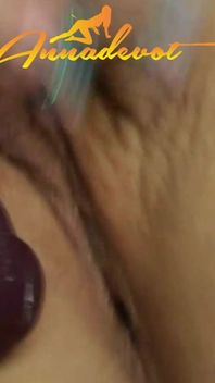 Close-up Masturbating the Freshly Shaved BBW Cunt - I'm Just Ratty Every Day and Need It Several Times a Day.