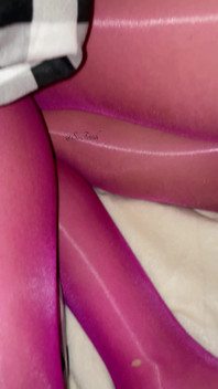 I Can Only Get Out of Bed After My Stockings Are Completely Stained with Semen.