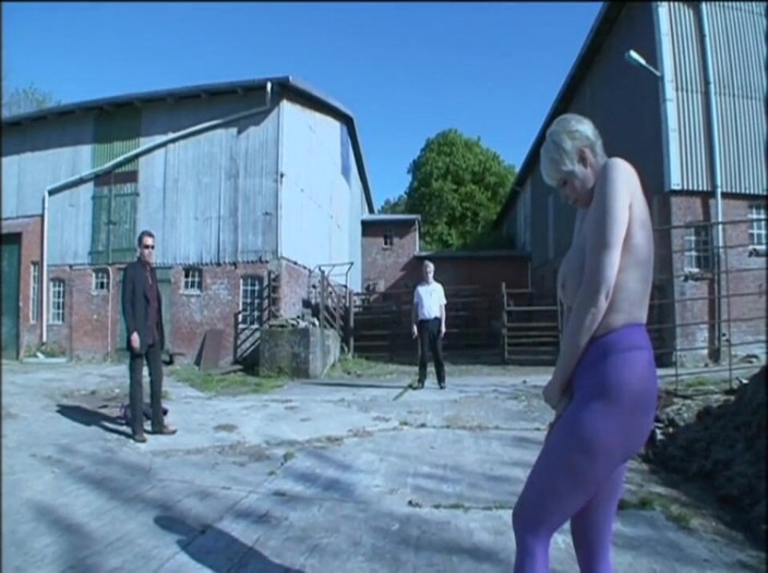 Absolute BDSM films - The original: Huge boobs sexy blonde humiliating outside whipping