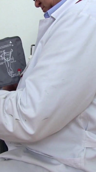 Mature gyno - old dirty doctor with a cam records his female patients