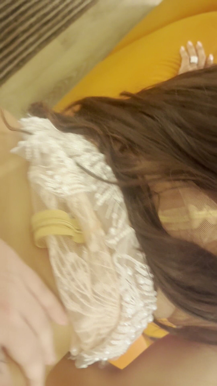 BrandySalazar: POV hotelová šlapka - kouření a sex s nadrženou Latinoameričankou s křivkami