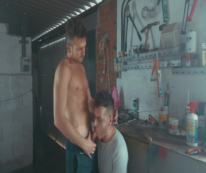 Carlos and Hector: Fucking in the Workshop