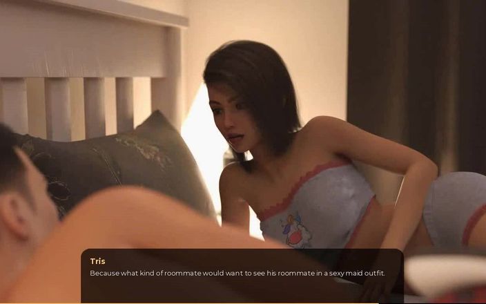 Dirty GamesXxX: Больше никаких денег: на кровати с его сексуальной комнате, эпизод 31