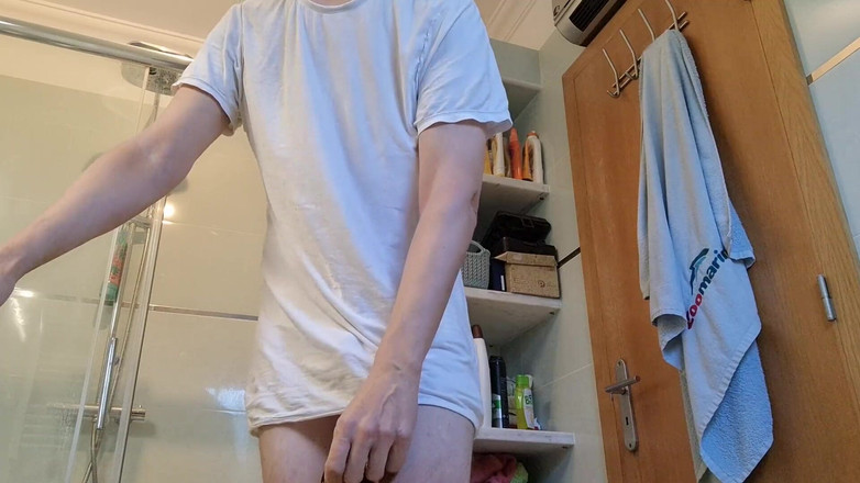 Rafael Torreano: वीर्य शॉट के साथ एक और सुबह का प्री-शॉवर वैंक