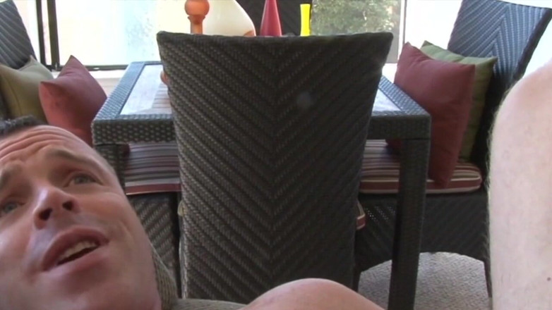 Bareback porn made in France: Slut Used Raw in Jockstrap by Arab