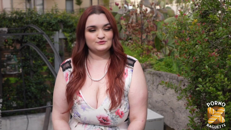 Porno Baguette: Amandine, nettes mädchen, will von zwei schwänzen gefickt werden