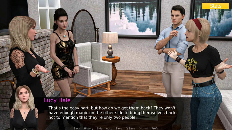 Dirty GamesXxX: Садиба Роузвотер: будинок сексуальних гарячих відьом, 3 серія