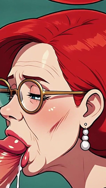Lois MILF Redheads Sucking Cock (ai)