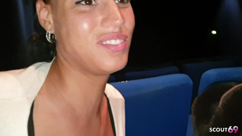 Scout69: Two German Best Friend Teens Give Risky Blowjob at Cinema...