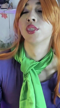 Puv Daphne Cosplay Arrotando Concurso com Scooby