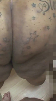 Interracial threesome with two fat black women and a white man with a big cock