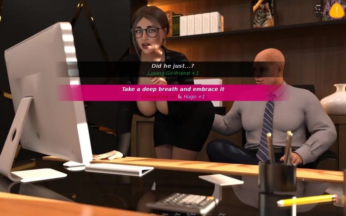 Miss Kitty 2K: The Office - # 38 il capo stuzzica la sua figa stretta di...