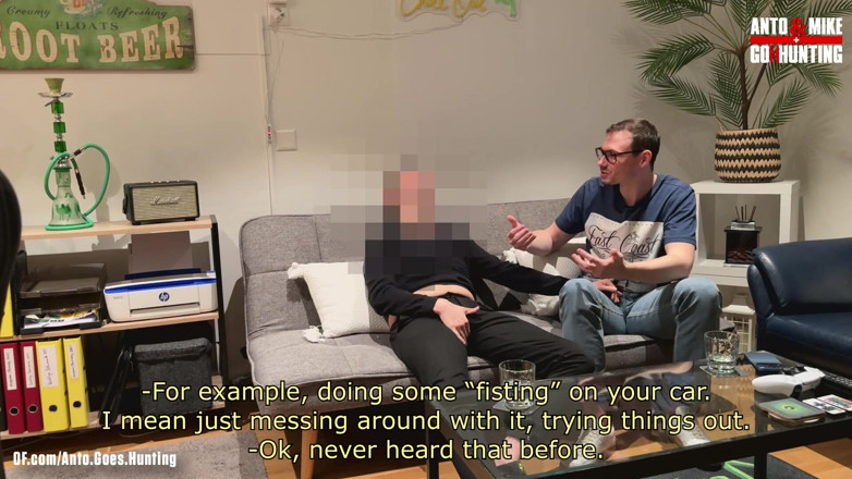 AntoGoesHunting: Curious Technician Invited Back to Get His Cock Sucked Again