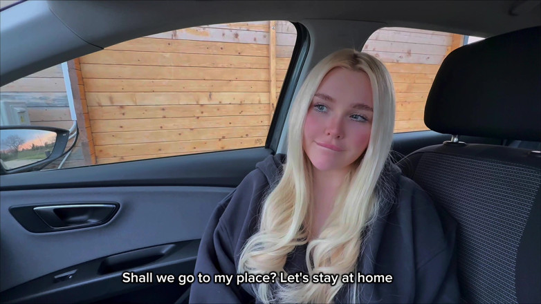 Blondessa: A Beauty in Leggings Came to Visit. She Agreed to...
